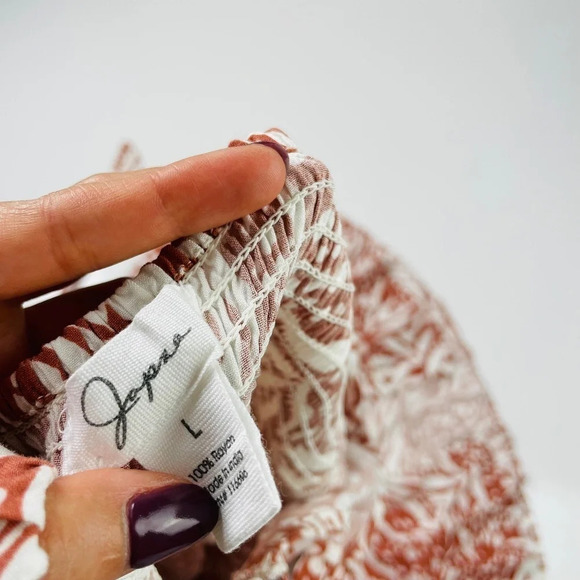 Japna Tropical Print Sundress Tie Waist‎ Size Large NWT - Picture 6 of 7